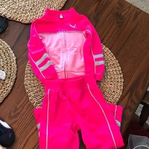 Puma jacket and pants